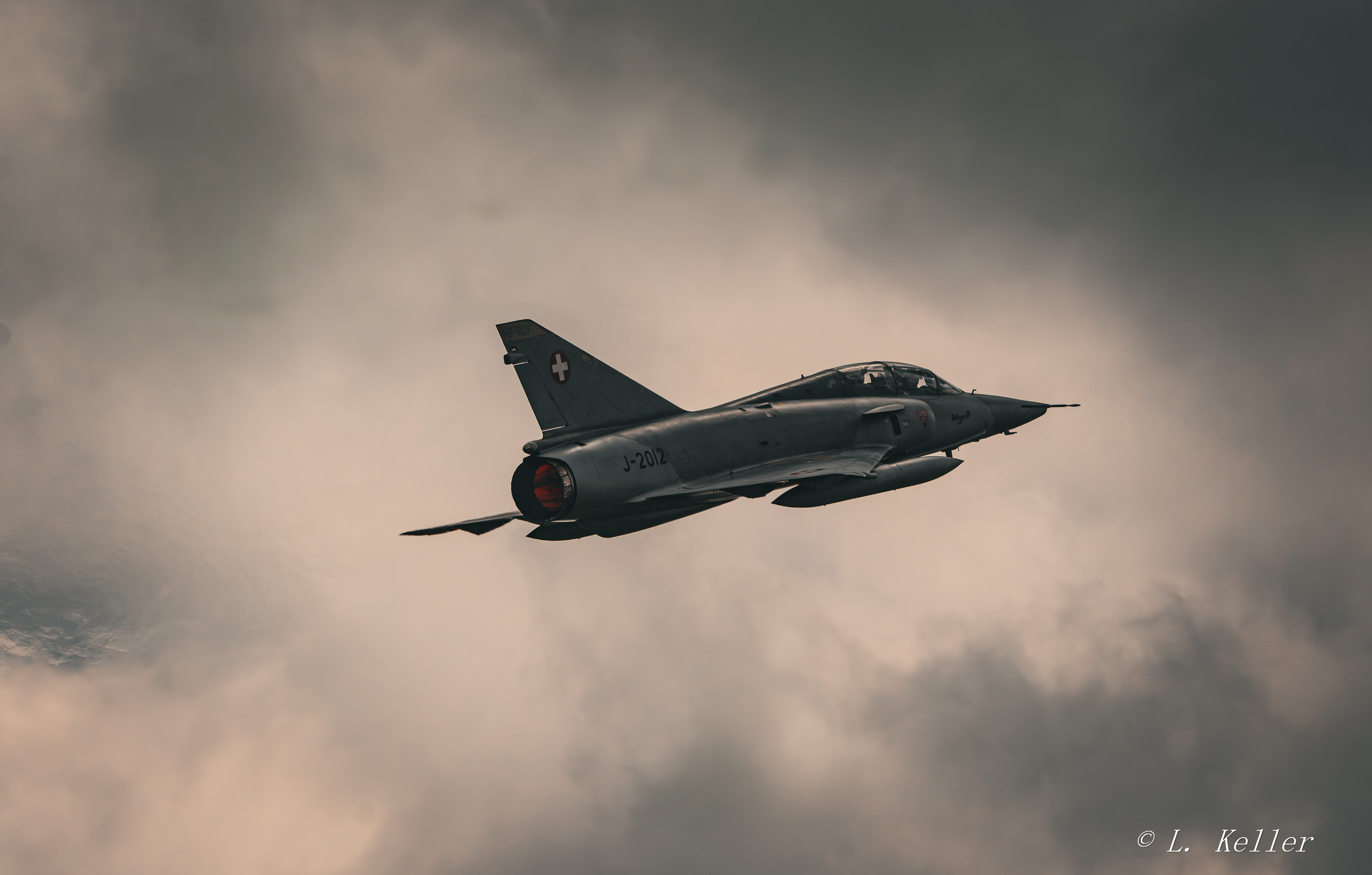 Mirage IIIS – Passage dans les nuages